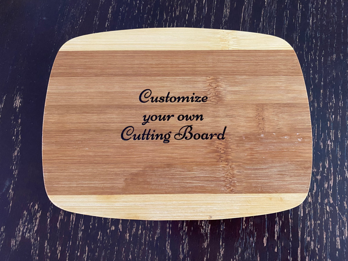 Personalized Wood Cutting Board - Customize Your Own Board