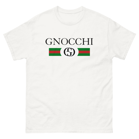 White Gnocchi Tee