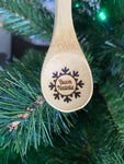Wooden Spoon Christmas Ornaments