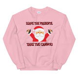 Leave the Presents, Take the Cannoli Sweatshirt