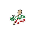 Wooden Spoon Logo Bubble-free stickers